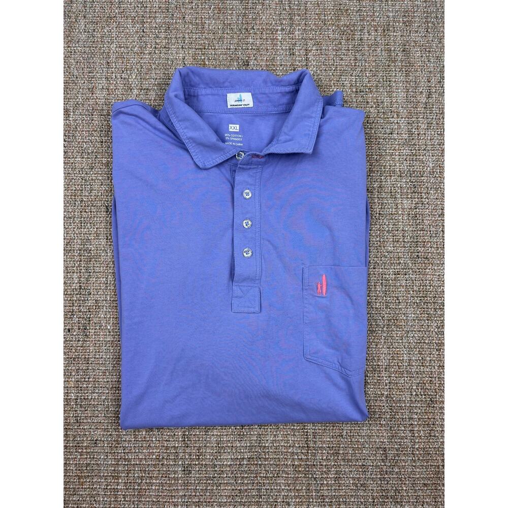 🏄 Johnnie-O Hangin' Out Polo | XXL | Periwinkle